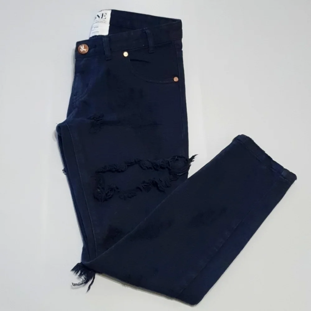 One Teaspoon Free birds Distress Jeans - Picture 4 of 12